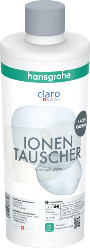 Hansgrohe Aqittura M91 Ioncserélő és aktív szén szűrő 76815000Hansgrohe Utolsó esély