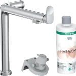 Kihagyhatatlan ajánlat Hansgrohe Aqittura M91 vízszűrős konyhai csaptelep 240, 1jet, indulókészlet, króm 76802000Hansgrohe