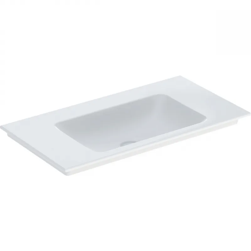 Geberit ONE mosdó alsószekrényhez, 90x48cm, csaplyuk és túlfolyó nélkül, fehér/KeraTect 505.011.01.3Geberit Prémium