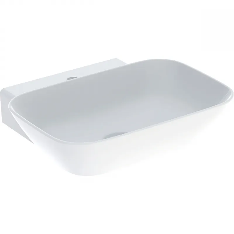 Bestseller Geberit ONE 50x42,5 cm KeraTect pultra ültethető mosdó csaplyuk nélkül, fehér 505.041.01.6Geberit