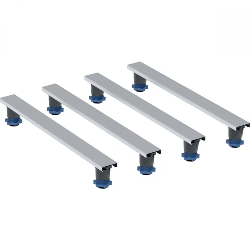 Geberit lábkészlet 140 cm-nél nagyobb gyantakő zuhanytálcákhoz, 9-21cm magas (4 db 80cm hosszú keresztelem és 8 db láb) 554.962.00.2Geberit Bestseller
