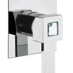 Legkelendőbb Bugnatese Inside Fal alatti zuhanycsaptelep swarovski fogantyúval, matt fehér 9230KOPBugnatese
