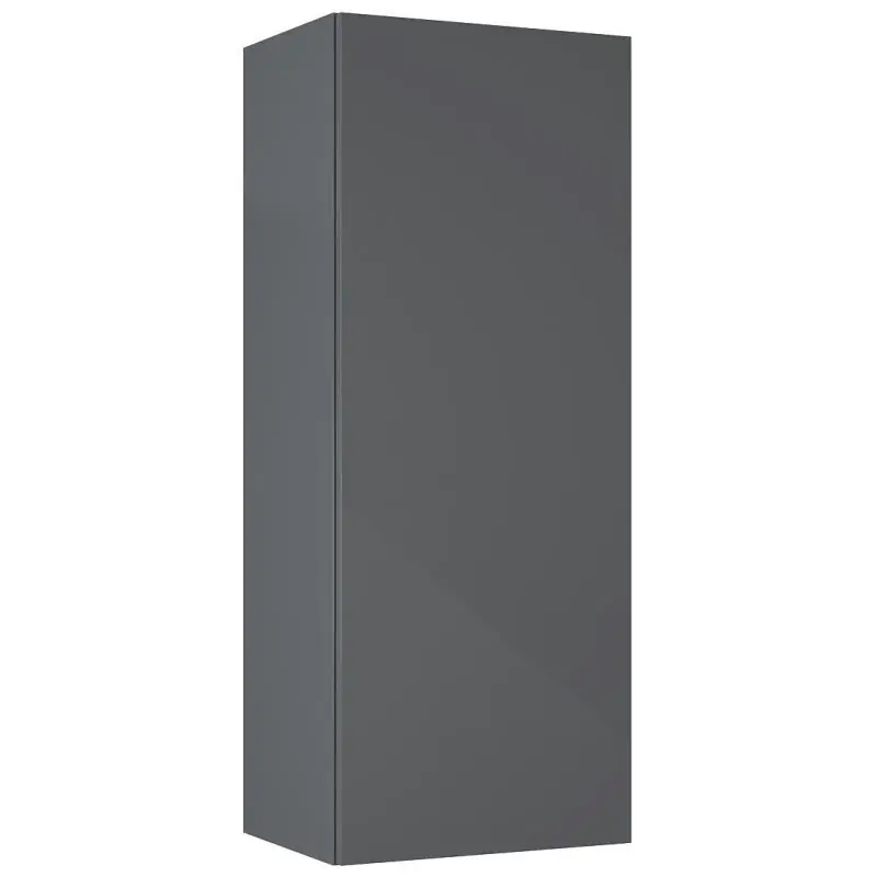 AREZZO design univerzális felsőszekrény 100x39,2x31,6 cm 1 ajtós, magasfényű antracit AR-168333Arezzo Design Alacsony ár