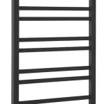 Sapho METRO DOS 500x1100mm fürdőszobai radiátor, matt fekete IR432Sapho Kedvezményes ár
