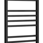 Biztonságos fizetés Sapho METRO 450x890mm fürdőszobai radiátor, matt fekete IR400BSapho