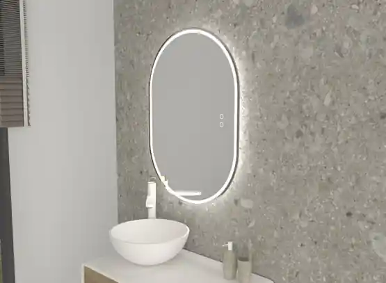 Strohm Teka Lavi tükör 60x85 cm E31233RAN018Teka Prémium