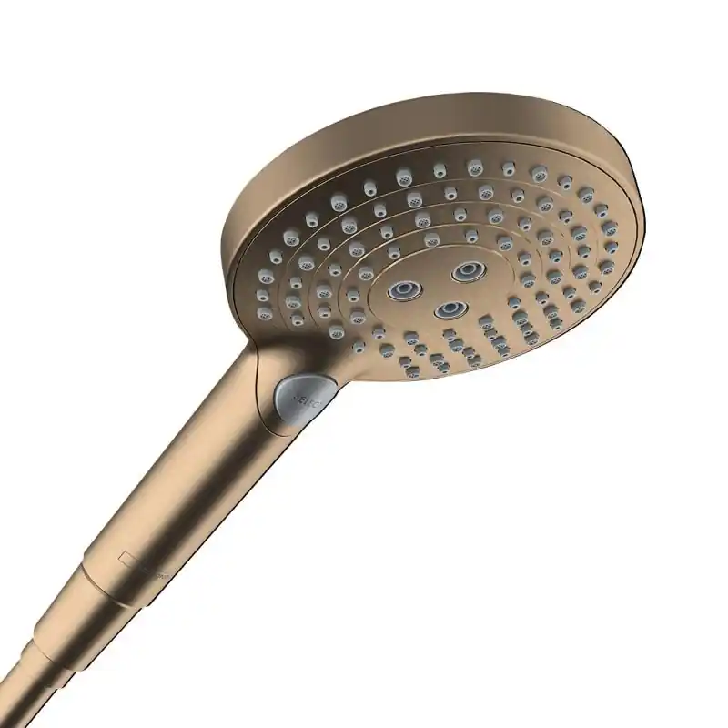 Újdonság Hansgrohe Raindance Select S 120 3jet PowderRain kézizuhany, szálcsiszolt bronz 26014140Hansgrohe