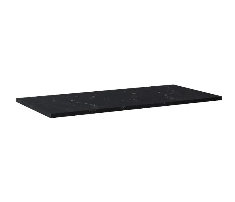 Szezonális akció AREZZO design MARQUINA márvány mosdópult 100x46x2 cm matt fekete AR-167482Arezzo Design