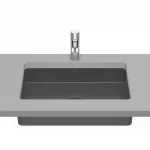 Roca Inspira alulról beépíthető Fineceramic mosdó 60,5x39 cm, onyx A327535640Roca Árengedmény