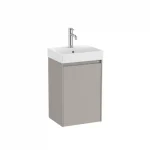 Legnépszerűbb Roca Ona Compact 40 cm fürdőszoba bútor mosdóval, homok szürke A851677510Roca