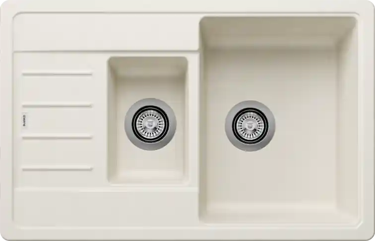 Árengedmény BLANCO LEGRA 6 S Compact gránit mosogató, törtfehér 527087Blanco