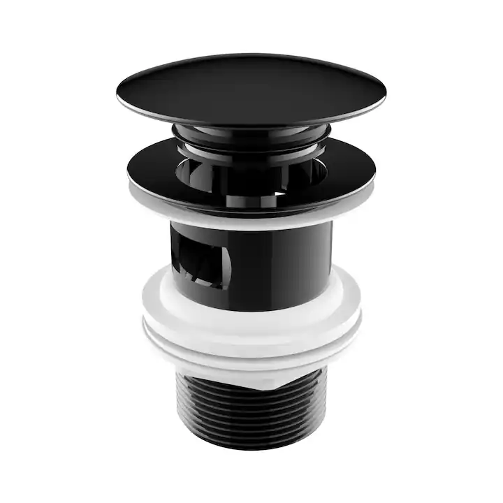 Kihagyhatatlan ajánlat Jika Mio Style mosdó Click-Clack lefolyószelep 5/4, fekete matt H3702F97161031Jika