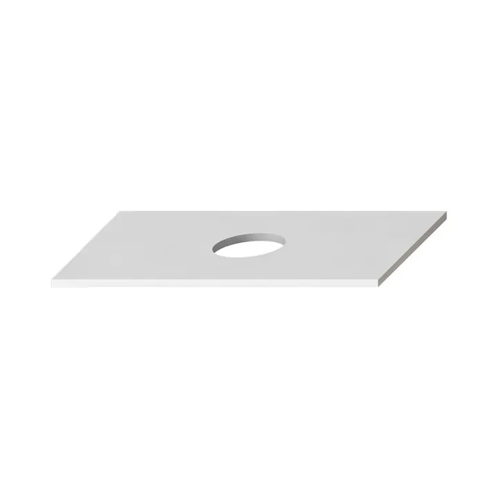 Népszerű Jika mosdótartólap, alsószekrényhez kivágással, 760 mm, fehér H46J7130015001Jika