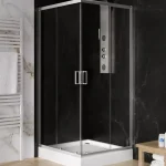 Biztonságos vásárlás New Trendy Suvia 90x90 cm szögletes zuhanykabin zuhanytálcával ZS-0004/ZS-0036New Trendy