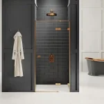 Biztonságos fizetés New Trendy Avexa Copper Brushed zuhanyajtó 100 cm, jobbos EXK-35316Roltechnik