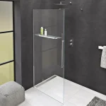 Sapho POLYSAN MODULAR SHOWER 100 cm fix zuhanyfal, törölközőtartó lyukakkal, króm MS1-100-DPolysan Kihagyhatatlan ajánlat