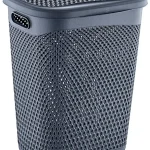 Biztonságos fizetés Sapho AQUALINE KATRE 55l szennyestartó, antracit TRN-171-04Aqualine