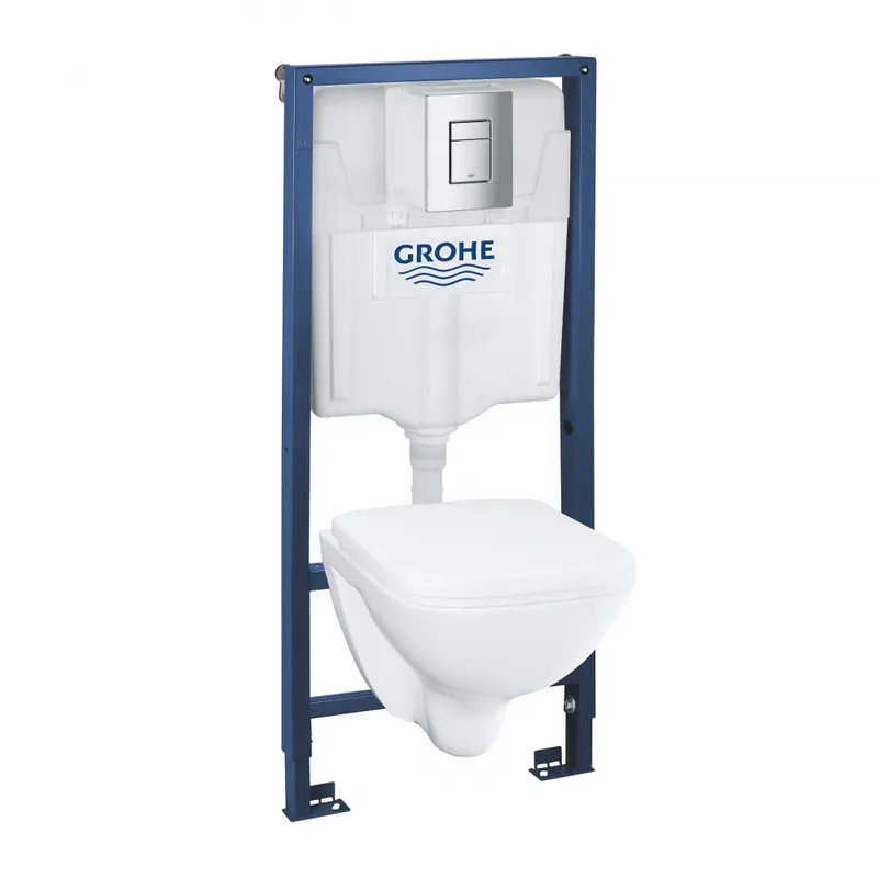 Akció Grohe Solido 4 az 1-ben WC szett, 1,13 méteres telepítési magasság 39467000Grohe
