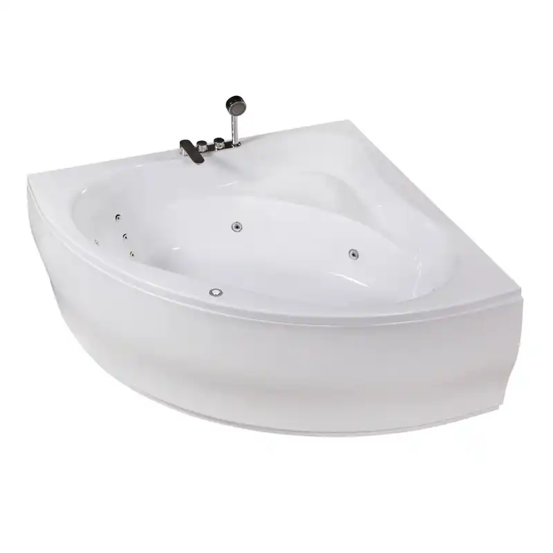 Kihagyhatatlan ajánlat Wellis Bled Hydro™ 150x150 cm-es hidromasszázs sarokkád csaptelep nélkül WK00166-1Wellis