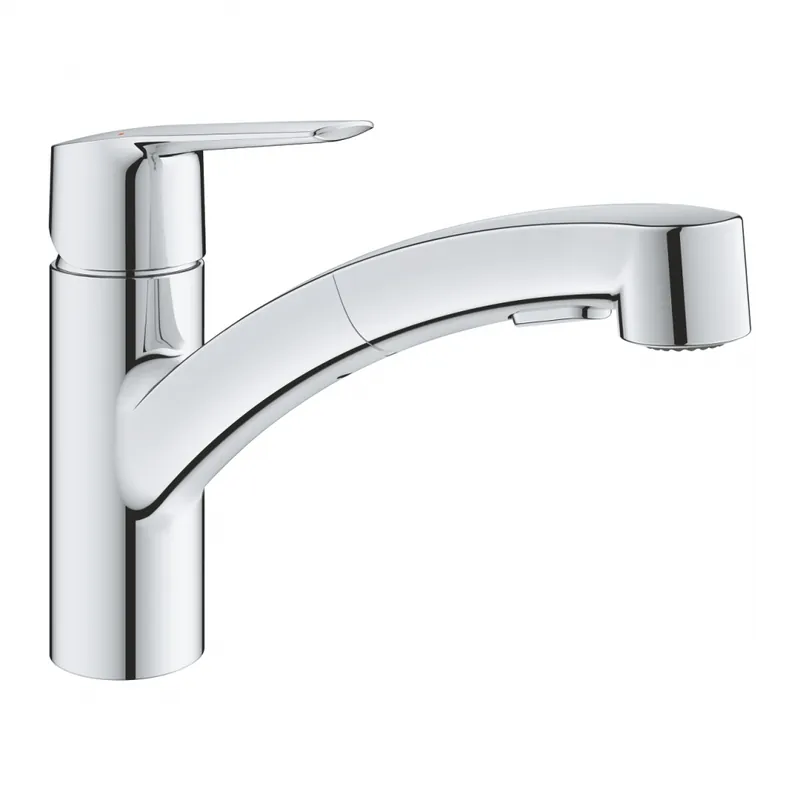 Kihagyhatatlan ajánlat Grohe Start egykaros mosogatócsaptelep kihúzható zuhanyfejjel 30531001Grohe