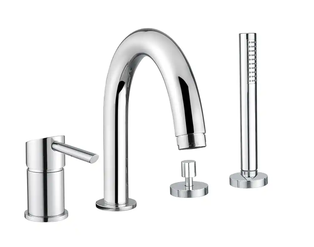 Bugnatese Smart peremre szerelt 4 üléses kádcsaptelep, matt fehér 2155OPBugnatese Outlet