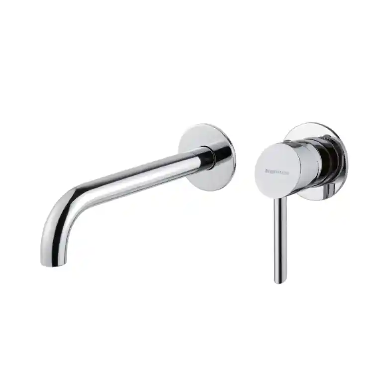 Bestseller Bugnatese SMART fal alatti mosdócsaptelep 22 cm kifolyóval, fényes fekete króm 2146CNLBugnatese