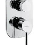 Outlet Bugnatese SMART fal alatti 4 állású zuhanyváltó komplett, matt fehér 2132OPBugnatese
