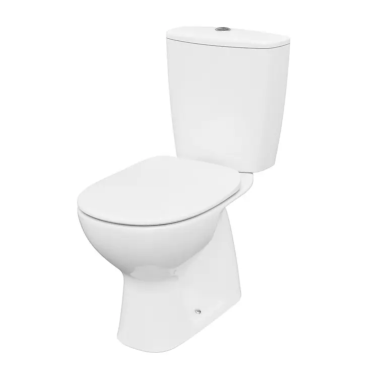 Cersanit Arteco Compact perem nélküli alsó kifolyású monoblokkos wc lassú záródású wc ülőkével K667-074Cersanit Ne maradj le
