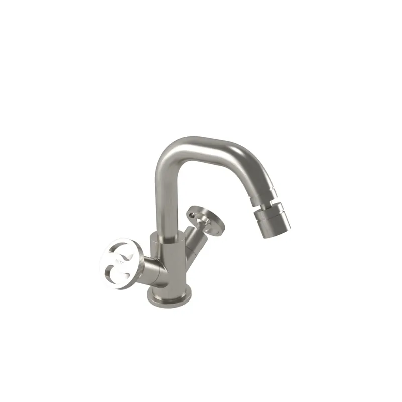 Bugnatese MILLENOVECINQUANTA bidet csaptelep leeresztővel, szálcsiszolt nikkel 4544NSBugnatese Szezonális akció