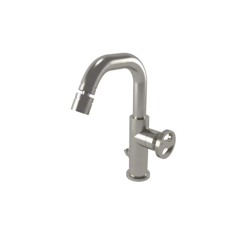 Ajánlat Bugnatese MILLENOVECINQUANTA Bidet csaptelep leeresztővel, szálcsiszolt nikkel 4623NSBugnatese