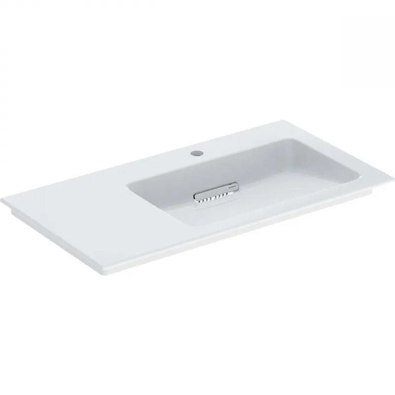 Geberit ONE 90x48 cm KeraTect mosdó bal oldali pakolófelülettel, fehér 505.009.00.1Geberit Utolsó esély