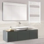 Technik Therm Angora törölközőszárító radiátor 600 mm x 1700 mm, íves, fehér TTCSIA-600-1700Technik Therm Vedd meg online