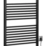 Legkelendőbb Sapho AQUALINE DIRECT-E 600x1680mm elektromos fürdőszobai radiátor, matt fekete ILE66TBAqualine