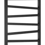 Azonnali szállítás Sapho ZIG 600x1096mm fürdőszobai radiátor, matt fekete ZG611BSapho