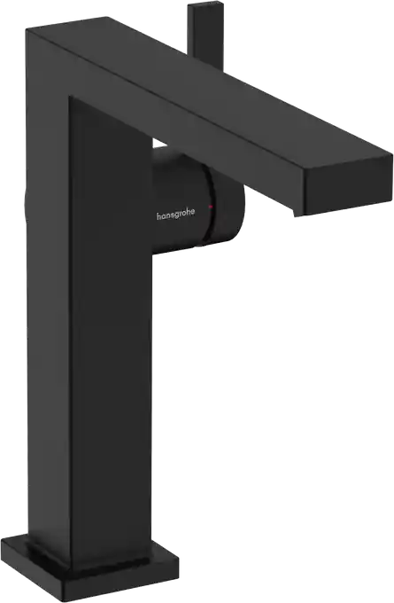 Hansgrohe Tecturis E egykaros mosdócsaptelep Fine 150, CoolStart EcoSmart+, Push-open lefolyógarnitúrával, matt fekete 73040670Hansgrohe Szuper akció