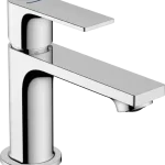 Vedd meg most Hansgrohe Rebris E egykaros csaptelep 80 hideg vízhez vagy előre beállított hőfokhoz lefolyógarnitúra nélkül, króm 72506000Hansgrohe