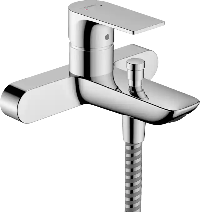 Biztonságos fizetés Hansgrohe Rebris E egykaros kádcsaptelep falsíkon kívüli szereléshez 15,3 cm középponti távolsággal, króm 72452000Hansgrohe