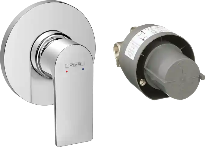 Exkluzív ajánlat Hansgrohe Rebris E egykaros zuhanycsaptelep szett falsík alatti szereléshez, króm 72658000Hansgrohe