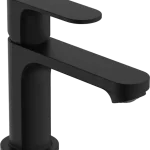Hansgrohe Rebris S egykaros csaptelep 80 hideg vízhez vagy előre beállított hőfokhoz lefolyógarnitúra nélkül, matt fekete 72503670Hansgrohe Árcsökkenés