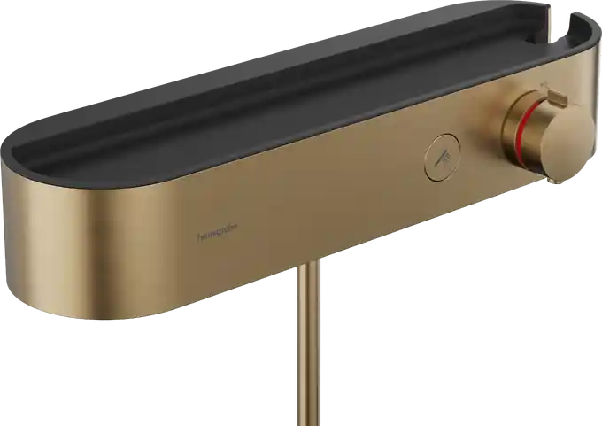 Kedvezményes ár Hansgrohe ShowerTablet Select zuhanytermosztát 400, falsíkon kívüli szereléshez, szálcsiszolt bronz 24360140Hansgrohe