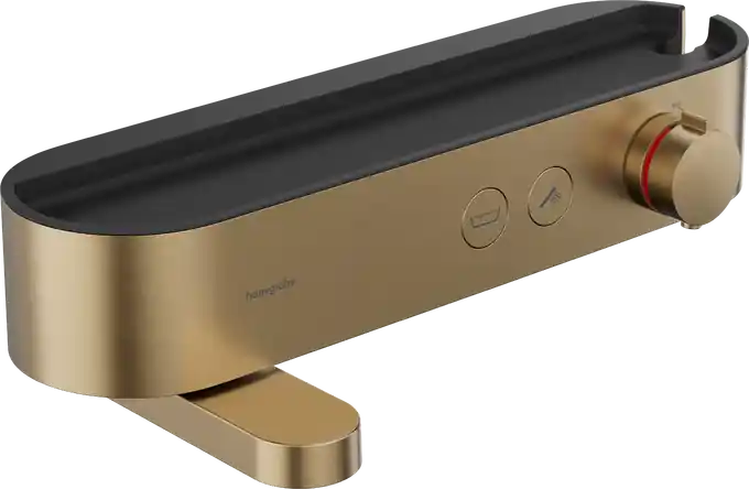 Hansgrohe ShowerTablet Select kádtermosztát 400, falsíkon kívüli szereléshez szálcsiszolt bronz 24340140Hansgrohe Ajánlat