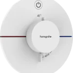 Hansgrohe ShowerSelect Comfort S Falsík alatti termosztát, 1 funkciós, matt fehér 15553700Hansgrohe Legnépszerűbb