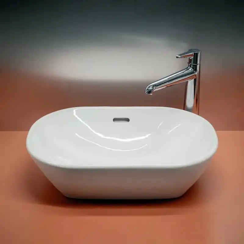 Laufen Lua pultra ültethető mosdó 50x35 cm LCC felülettel H8120834001091Laufen Biztonságos fizetés
