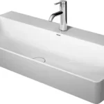 Nézd meg most Duravit DuraSquare 100x47 cm mosdó Wondergliss felületttel 23531000411Duravit