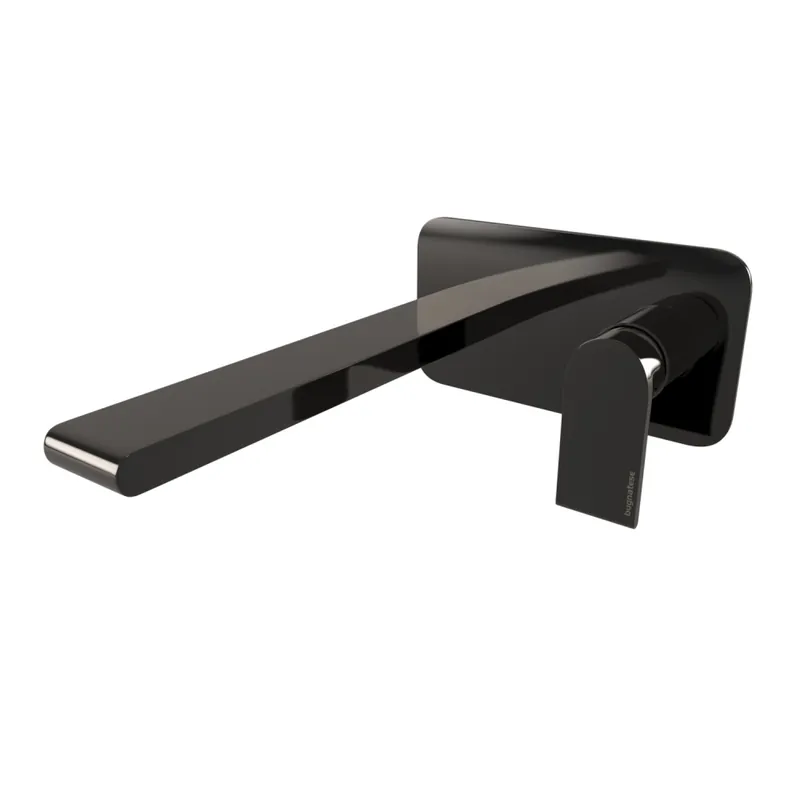 Bugnatese Simple fali mosdócsaptelep 21 cm kifolyóval, (pvd) fekete szín 6647PTBugnatese Utolsó esély