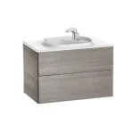 Roca Beyond 80 cm fürdőszoba bútor mosdóval, texturált tölgy A851357402Roca Vásárlói kedvenc