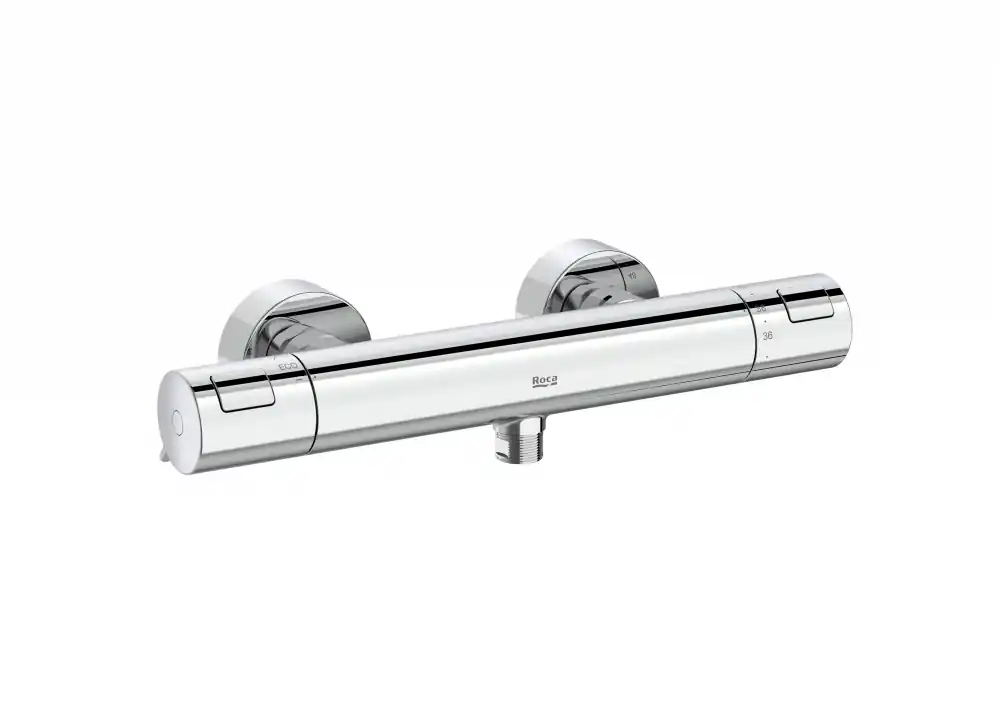 Kiárusítás Roca T-500 termosztátos zuhany csaptelep, króm A5A2E18C00Roca