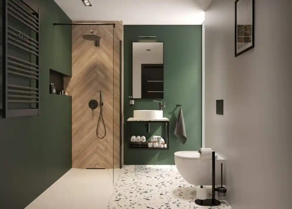 Expressz szállítás Deante Kerria Plus Walk-In 140 zuhanyfal, fekete KTS_N34PDeante