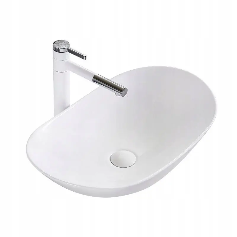 Rea Royal 61,5x35,5 cm pultra ültethető mosdó, fehér REA-U0441Rea Csak ma