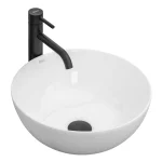Rea Stella 36 cm pultra ültethető mosdó, fehér REA-U1878Rea Kedvezmény